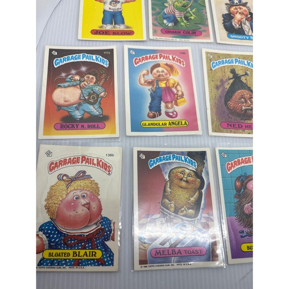 14 Garbage Pail Kids‎ Cards 1986 Topps Series 4 & 5 Stickers Vintage GPK - Picture 7 of 16